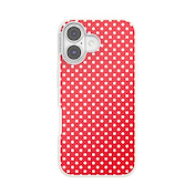 Cherry Red Polka Dot &mdash; iPhone 16 MagSafe Case image number 1