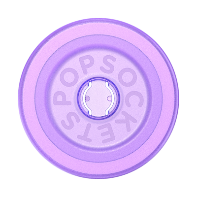 Secondary image for hover Warm Lavender Translucent — MagSafe Round Base