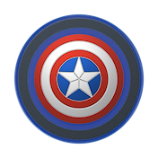 Enamel Captain America &mdash; MagSafe PopGrip image number 2