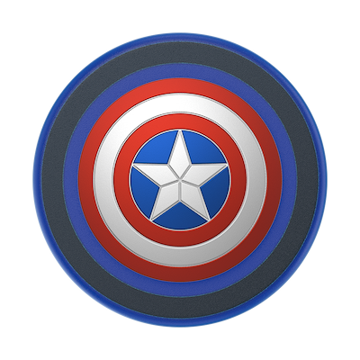 Secondary image for hover Enamel Captain America — MagSafe PopGrip