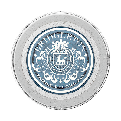 Secondary image for hover Bridgerton Crest &mdash; MagSafe PopGrip