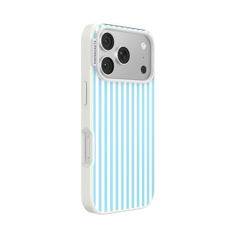 Soft Blue Stripe &mdash; iPhone 17 Pro MagSafe Case image number 1