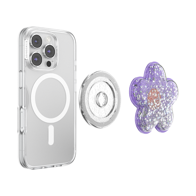 Tidepool Squishy Daisy Lavender &mdash; MagSafe PopGrip image number 5