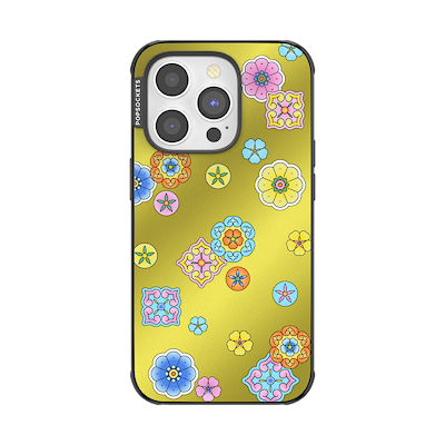 Mirror Yellow Lantern &mdash; iPhone 14 Pro MagSafe Case