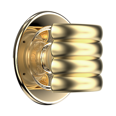 Enamel Puffy Stack Gold &mdash; MagSafe PopGrip