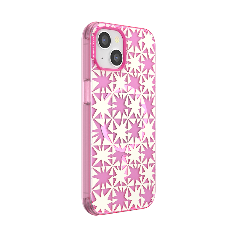Breeze Block Pink&nbsp; &mdash; iPhone 14 MagSafe Case image number 1