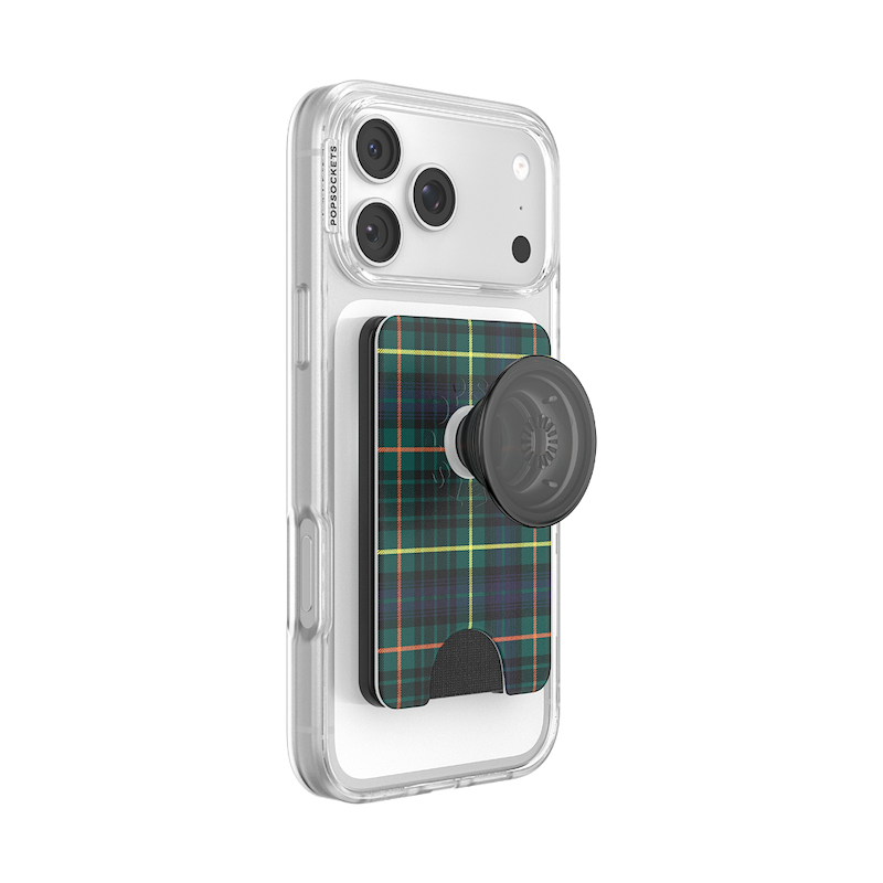 Classic Tartan Green &mdash; MagSafe PopWallet+ image number 8