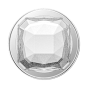 Dichroic Pillow Cut Clear Glitter &mdash; MagSafe PopGrip image number 2