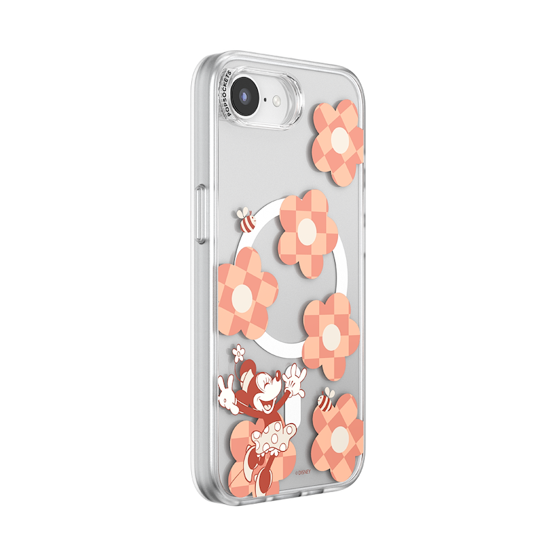Minnie Checkered Flower&nbsp; &mdash; iPhone 17e/16e MagSafe Case image number 1