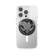 Crystal Heart Black Glitter &mdash;  MagSafe PopGrip image number 7