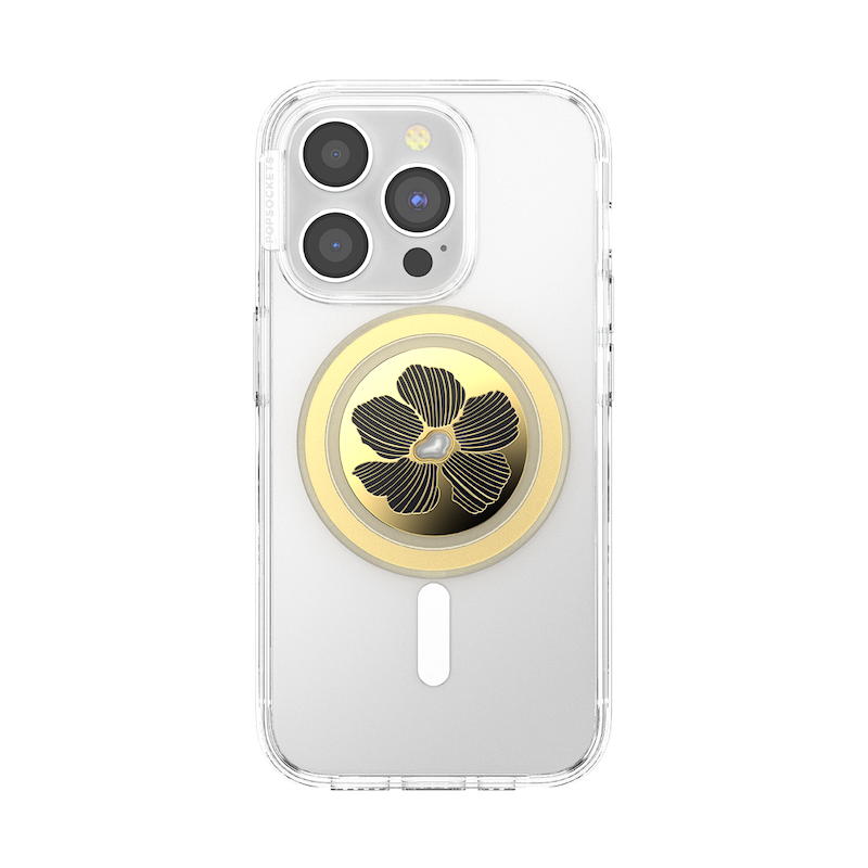 Enamel Mae Flower with Pearl — MagSafe PopGrip image number 5