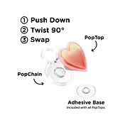 Squishy Tidepool Heart Pinky &mdash; PopTop image number 2