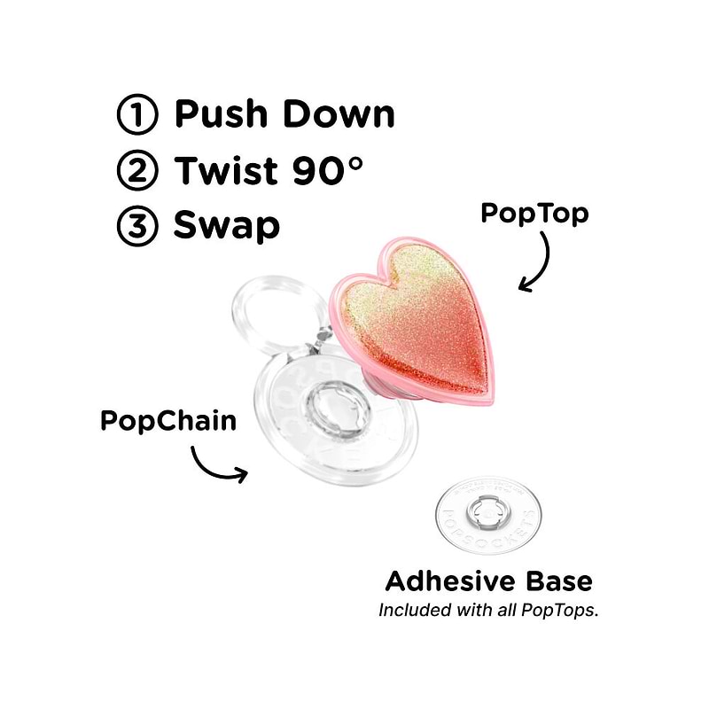 Squishy Tidepool Heart Pinky &mdash; PopTop image number 1