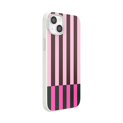 Secondary image for hover Pop of Pink Stripe &mdash; iPhone 14 Plus MagSafe Case