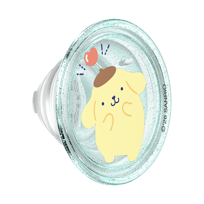 Pompompurin Mint Glitter &mdash; PopTop