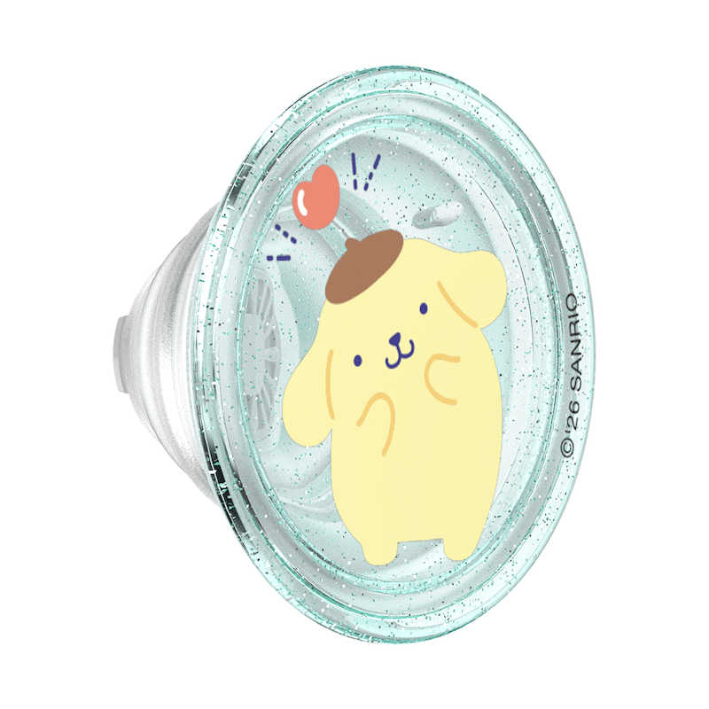 Pompompurin Mint Glitter &mdash; MagSafe PopGrip image number 8