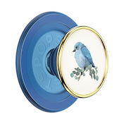 Enamel Blue Bird &mdash; MagSafe PopGrip image number 1