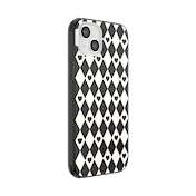 Harlequin Hearts Black&nbsp; &mdash; iPhone 14 Plus MagSafe Case image number 2