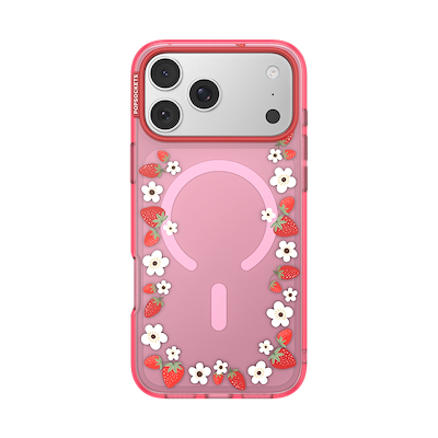 Strawberry Frame &mdash; iPhone 18 Pro Max MagSafe Case