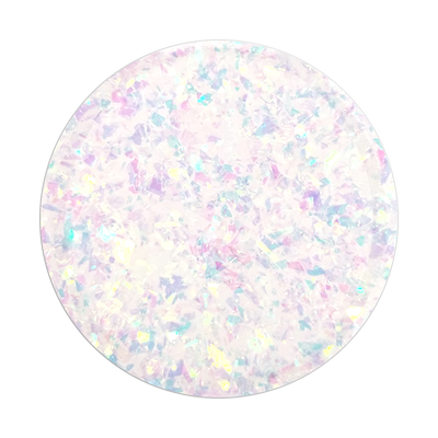 Secondary image for hover Iridescent Confetti White &mdash; Adhesive PopGrip