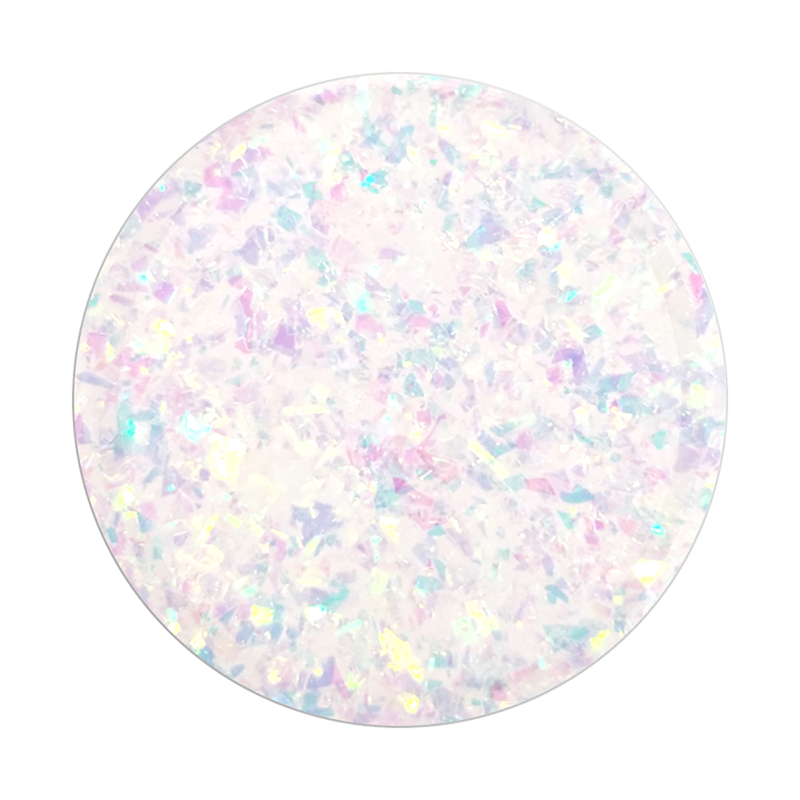 Iridescent Confetti White &mdash; Adhesive PopGrip image number 1