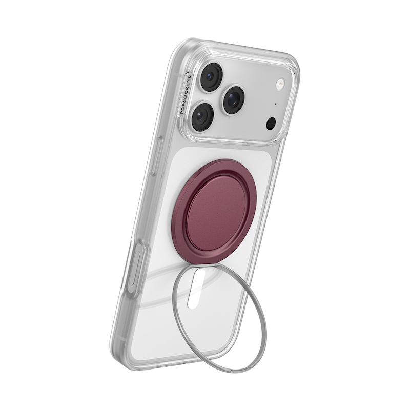 Burgundy &mdash; MagSafe Low-Pro Grip & Stand image number 12