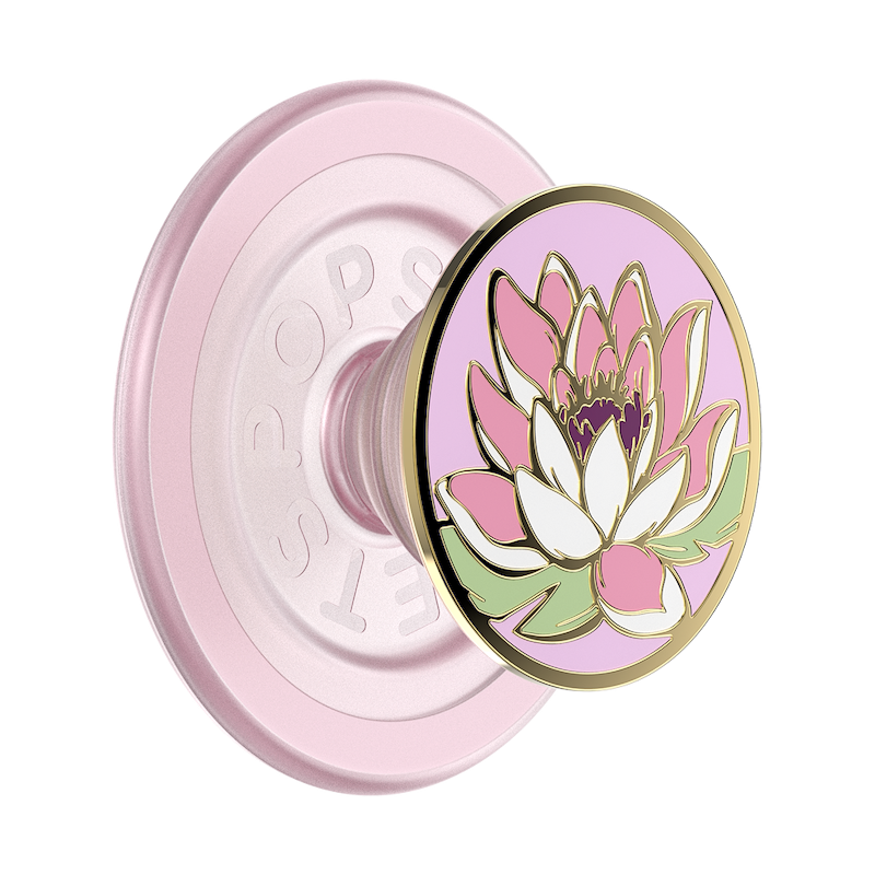 Enamel Water Lily — MagSafe PopGrip image number 0