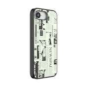 Hot off the Press Black &mdash; iPhone 17e/16e MagSafe Case image number 2