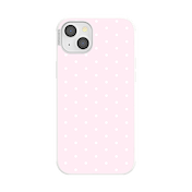 Blush Pink PolkaDot &mdash; iPhone 14 Plus MagSafe Case image number 1