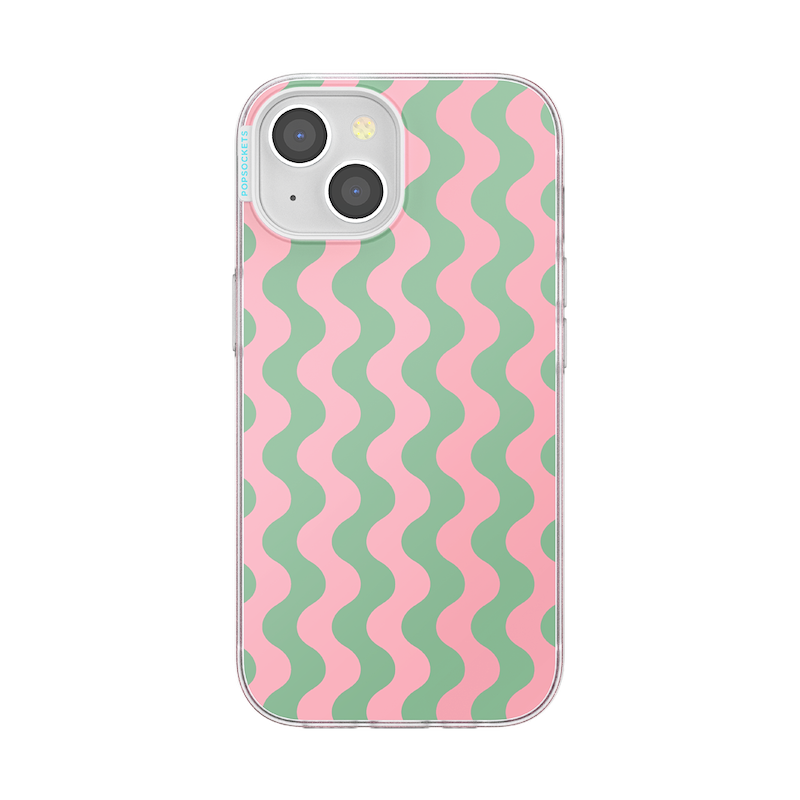 Wavy Flamingo&nbsp; &mdash; iPhone 15 MagSafe Case image number 0