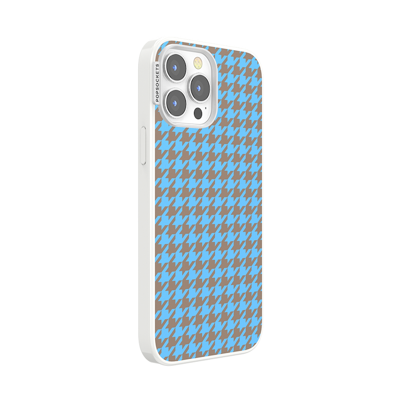 Houndstooth Bleige &mdash; iPhone 13 Pro Max MagSafe Case image number 1