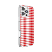 Red Gingham &mdash; iPhone 16 Pro Max MagSafe Case image number 2