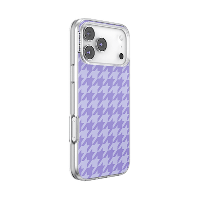 Secondary image for hover Lilac Houndstooth &mdash; iPhone 17 Pro Max MagSafe Case