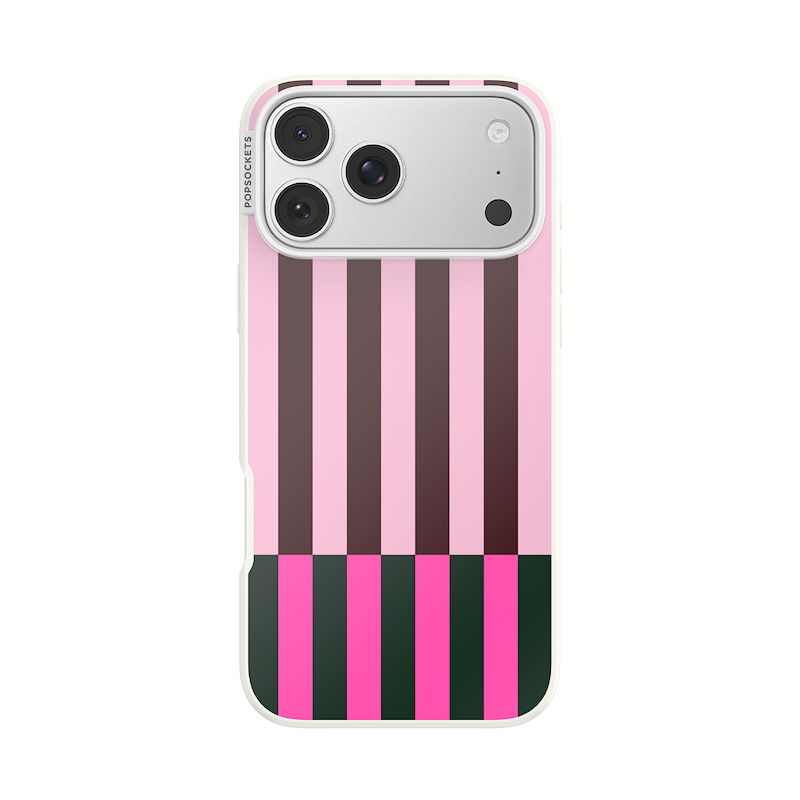 Pop of Pink Stripe &mdash; iPhone 18 Pro Max MagSafe Case image number 0