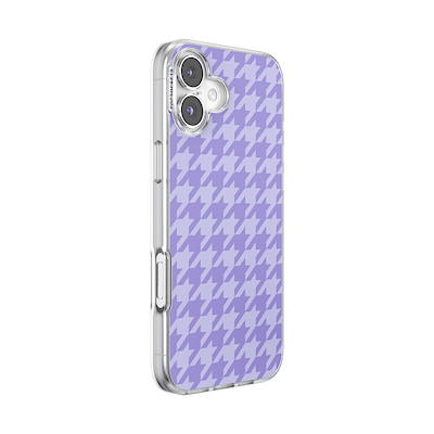 Secondary image for hover Lilac Houndstooth &mdash; iPhone 16 Plus MagSafe Case