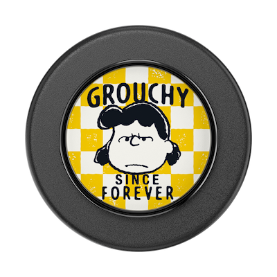 Secondary image for hover Enamel Grouchy Lucy — MagSafe PopGrip