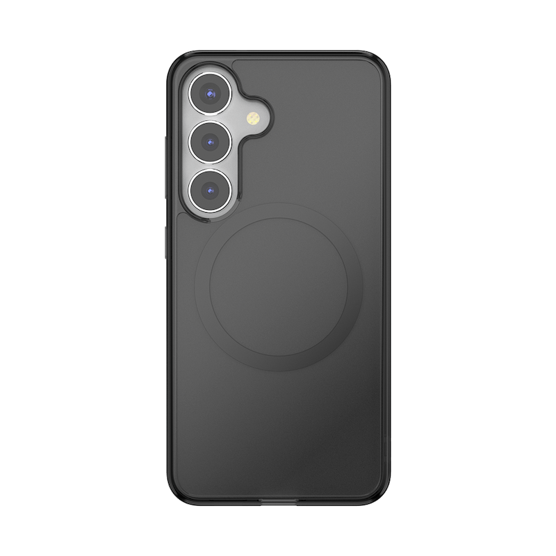 Black Translucent &mdash; Samsung Galaxy S25 MagSafe Case image number 0