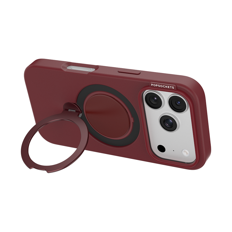 Burgundy &mdash; iPhone 17 Pro Low-Pro MagSafe Case image number 8