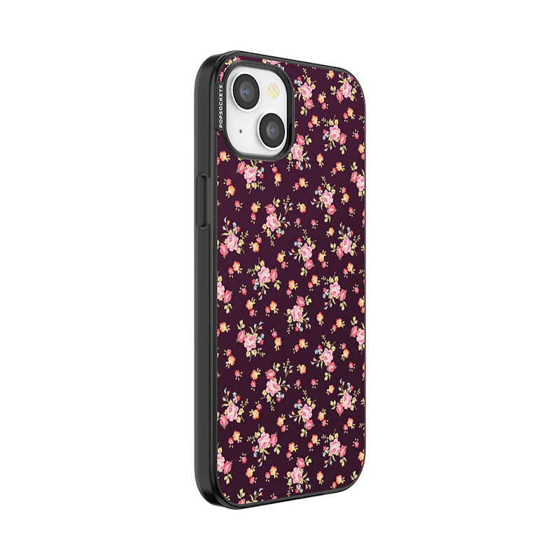 Ditsy Floral Noir &mdash; iPhone 15 Plus MagSafe Case image number 1