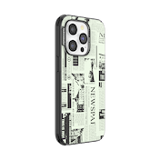 Hot off the Press Black &mdash; iPhone 14 Pro MagSafe Case image number 2