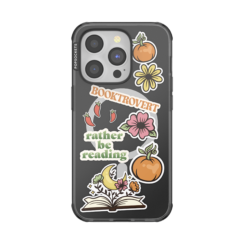 Cozy Booktrovert — iPhone 14 Pro MagSafe Case image number 0