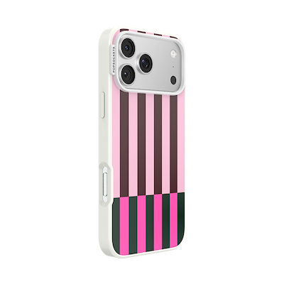Secondary image for hover Pop of Pink Stripe &mdash; iPhone 18 Pro Max MagSafe Case