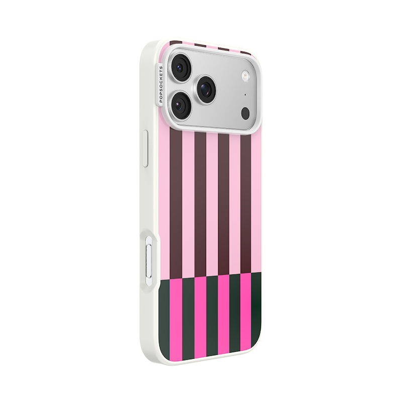 Pop of Pink Stripe &mdash; iPhone 18 Pro Max MagSafe Case image number 1