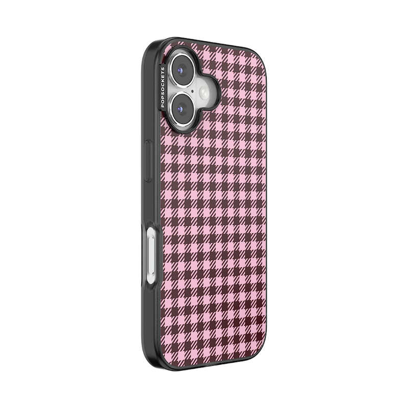 Black Cherry Gingham &mdash; iPhone 17 MagSafe Case image number 1