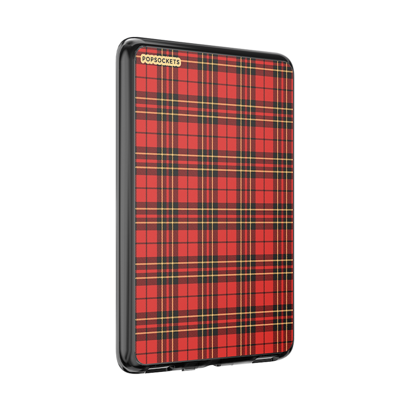 Tartan Red &mdash; Kindle 12th Gen MagSafe Case image number 1