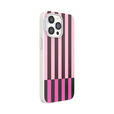 Secondary image for hover Pop of Pink Stripe &mdash; iPhone 15 Pro Max MagSafe Case
