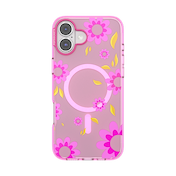 Pink Relief &mdash; iPhone 16 Plus MagSafe Case image number 1