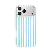 Soft Blue Stripe &mdash; iPhone 17 Pro Max MagSafe Case image number 1