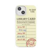 PopSockets Library Card &mdash; iPhone 15 MagSafe Case image number 1