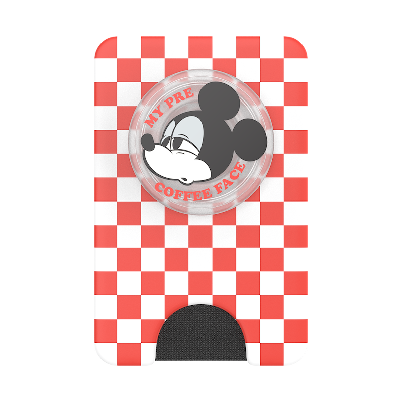 Mickey's Coffee Face — MagSafe PopWallet+ image number 1